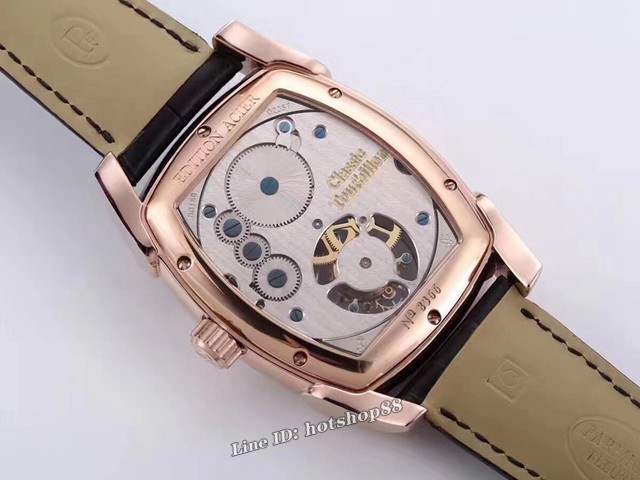 Parmigiani Fleurier表 帕玛强尼陀飞轮机芯真齿轮男士腕表 gjs1627